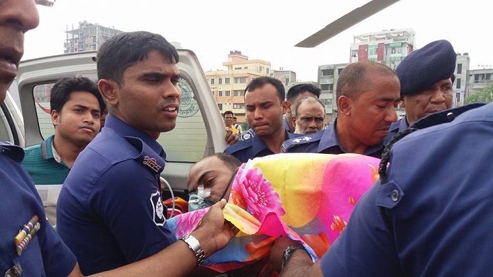 এসআই-আসাদ-SI Arshad to send helicopter to Dhaka for better treatment