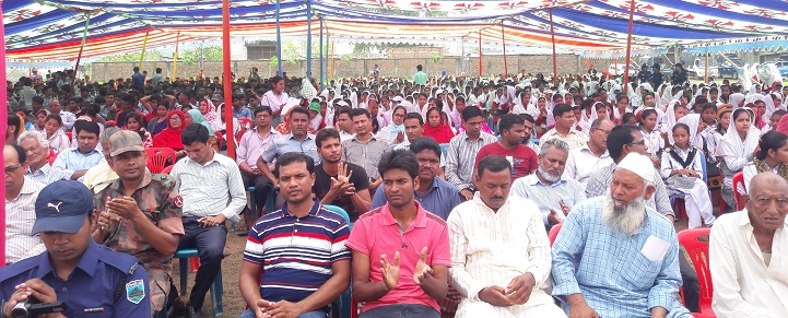 মাদক-জঙ্গী-বিরোধী-Godagari receives anti-drug and anti-militant rally